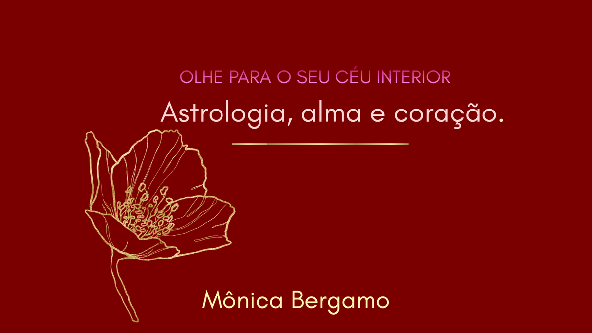 EBOOK - "OLHE PARA O SEU CÉU INTERIOR. Astrologia, alma e coração."